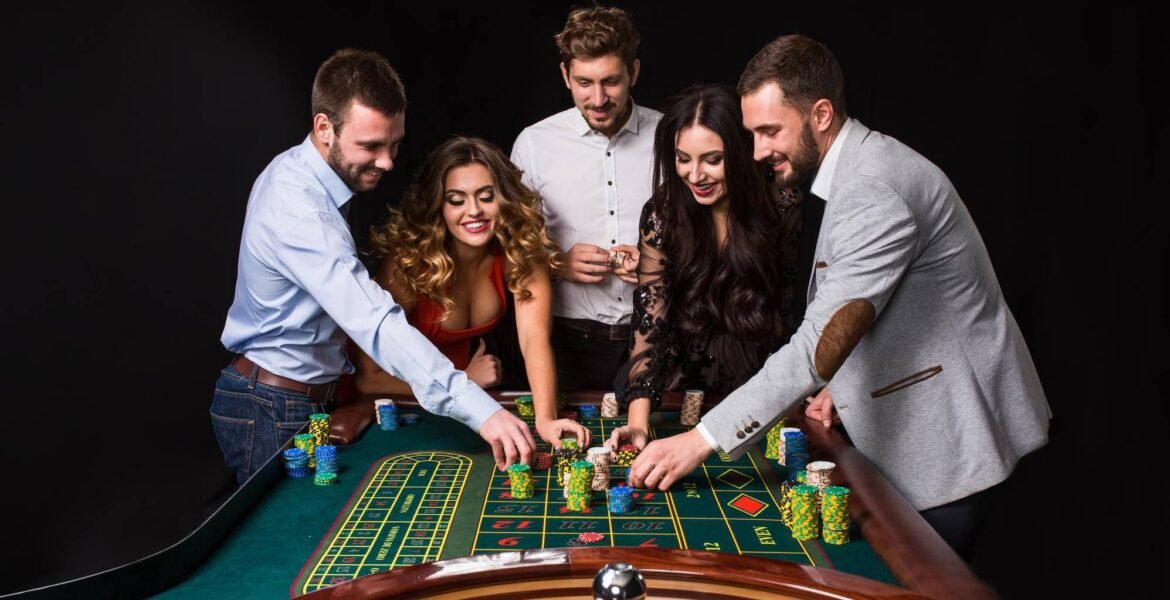 Bàn baccarat và roulette trực tiếp trong khu vực Live Casino bookmakers