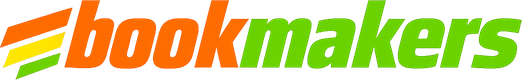 Logo bookmakers nền tím neon